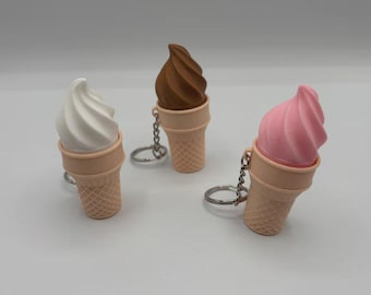 ¡Juguete con forma de cono de helado! Incluye llavero.