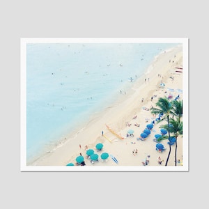 Hello, Waikiki Beach 8x10 Digital Art Print image 2