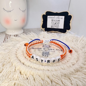 Houston Astros String Bracelets