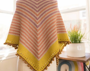 KNITTING PATTERN - Gumdrop Shawl