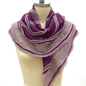 Clair de Lune Shawl PDF Knitting Pattern Instant Download (ENGLISH ONLY)