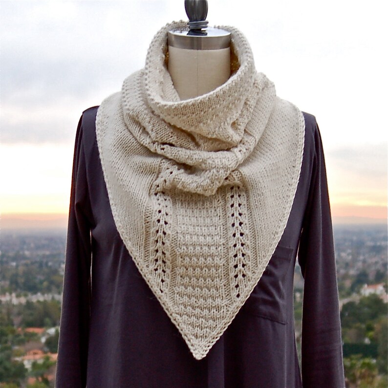 Cowboy Cowl PDF Knitting Pattern Instant Download ENGLISH ONLY image 2