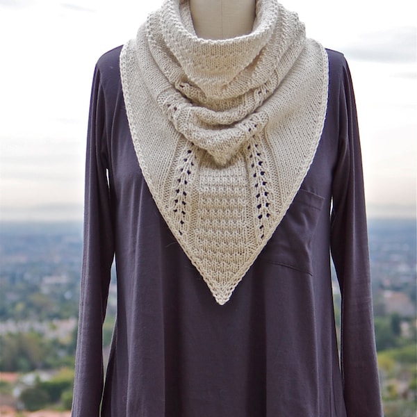 Cowboy Cowl PDF Knitting Pattern Instant Download (ENGLISH ONLY)