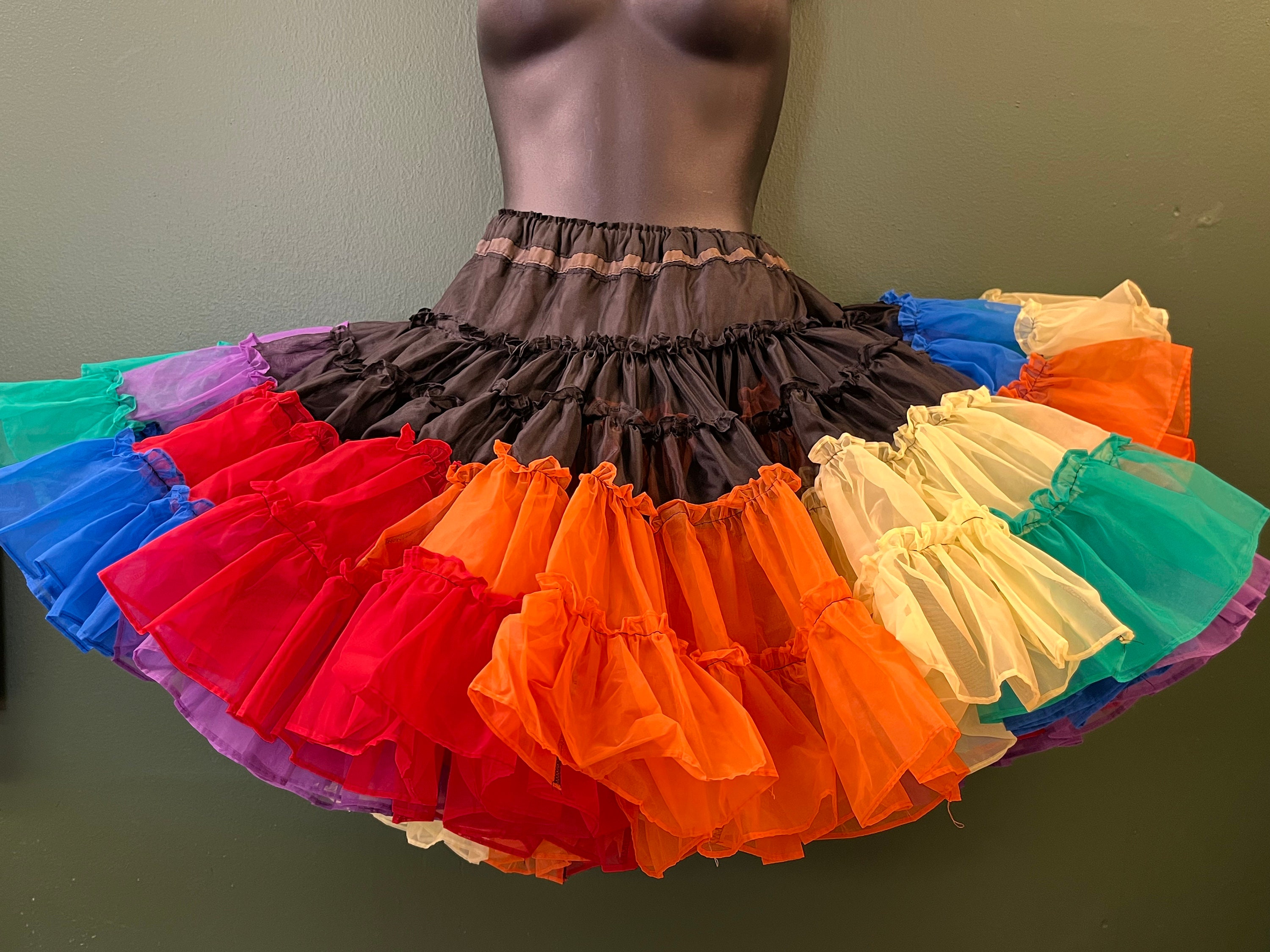 Plus Size Nylon Chiffon Petticoat - Available in 4 Colors – Make Your Own  Dance Costume