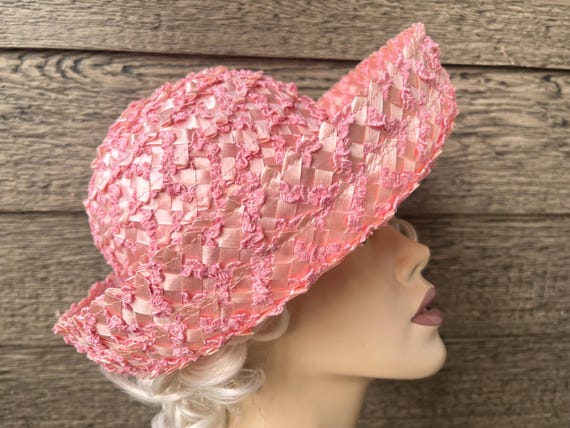DS Dubbo Summer Pink Straw Hat