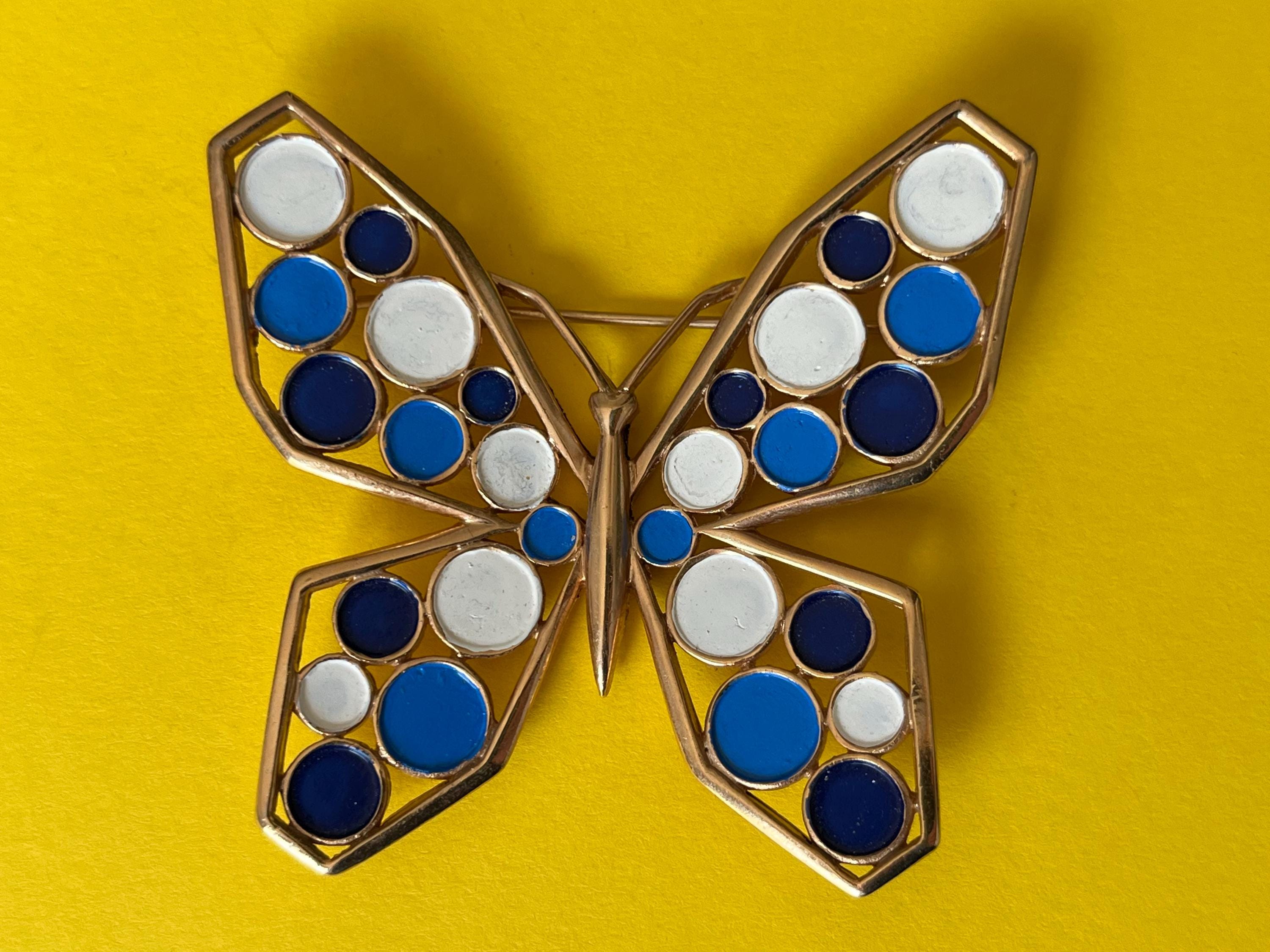 Vintage Trifari Butterfly Brooch - Etsy - Page 2