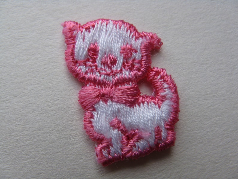 Pink Patch Kitten Pink Kitten Appliqué Patch Vintage Kitty Cat Sewing Trim - Etsy