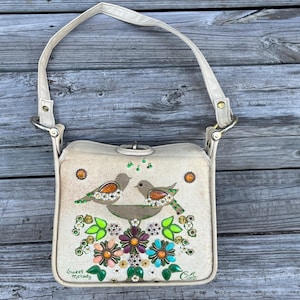 エニッドコリンズ　Jewel Bokay Enid Collins Jewel Bokay Handbag - Flower Embellished Bucket