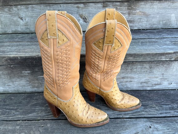 Zodiac top cowboy boots
