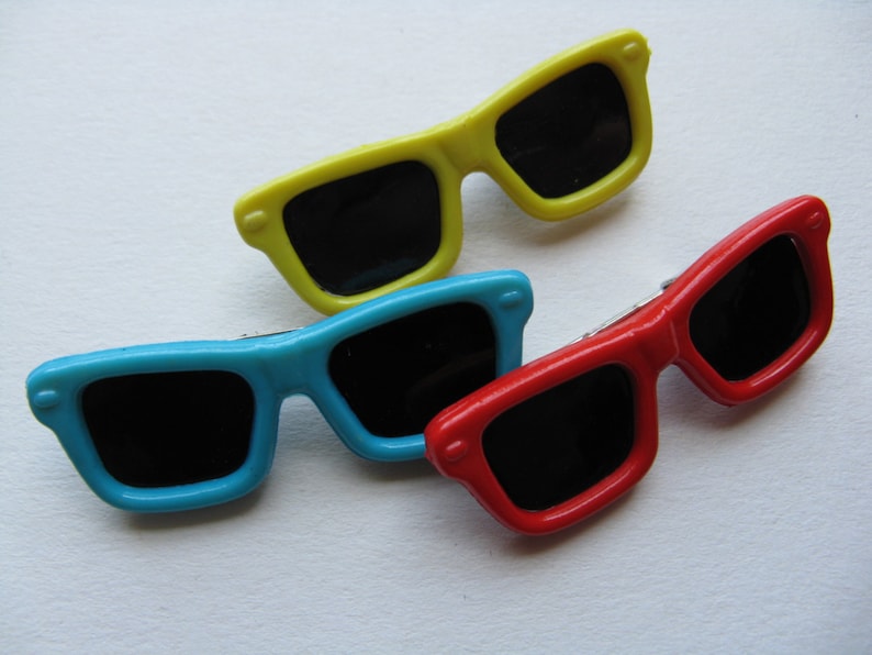 80s Sunglasses Pin Vintage Memphis Design Cool Shades Lapel Etsy 