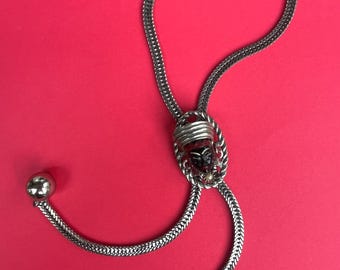 Selro Selini asian princess necklace blackamoor bolo pendant dangle necklace