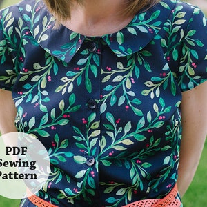 Glea Dress PDF Sewing Pattern Women's Apparel image 1