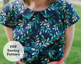 Glea Dress (PDF Sewing Pattern) Women's Apparel