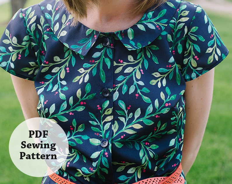 Glea Dress PDF Sewing Pattern Women's Apparel image 1