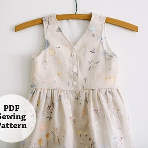 Maeve Jumper PDF Sewing Pattern Girls Apparel image 1