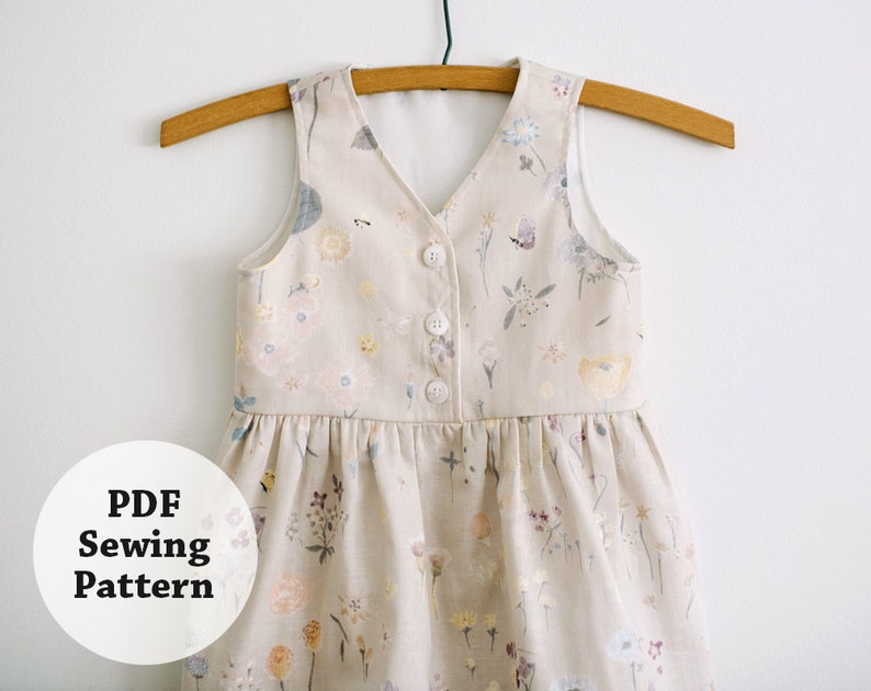 Maeve Jumper PDF Sewing Pattern Girls Apparel image 1