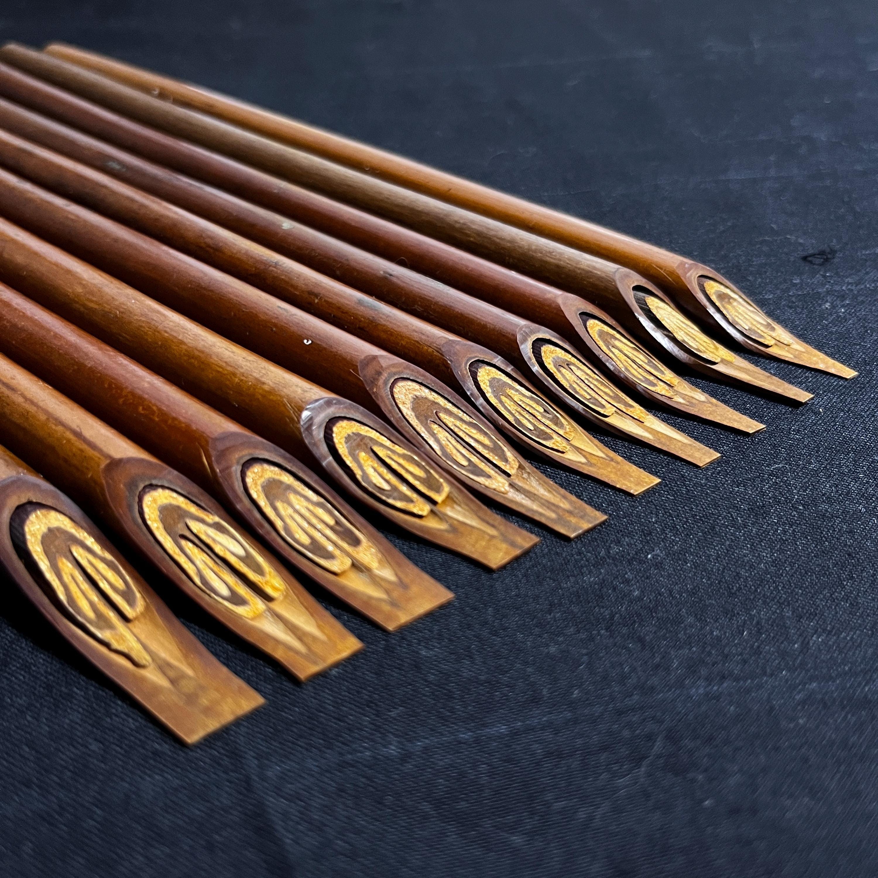 Caligraphy Reed Handmade Qalam Reed Pen Set: Arabic Calligraphy Tools With Ink & Paper ...