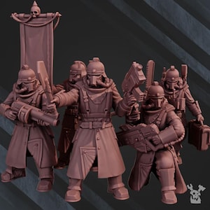 Grenadier Squad | 2nd Death Division | 3D Printed
