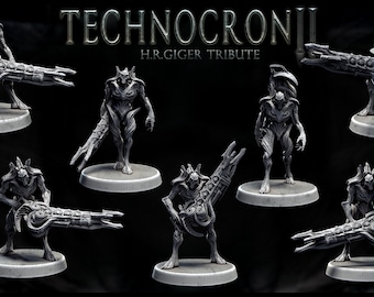 Necromech-jagers | Technocron | 3D-geprint