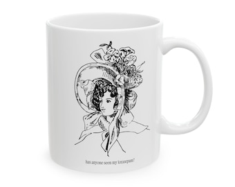 Czy ktoś widział mój Lorazepam? - Kubek do kawy inspirowany białym lotosem | Cytat Parker Posey | Piper Nooooo