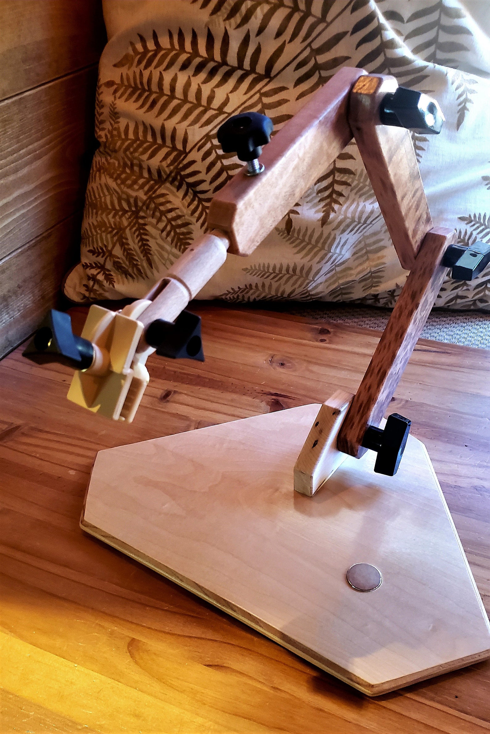 Hand Embroidery Hoop Stand Handmade Adjustable Hoop Holder Etsy