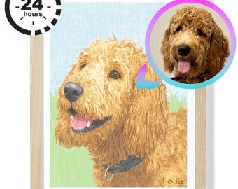 Custom Portrait, Custom Dog Portrait, Dog Portrait, Oil painting, Watercolor Portrait, Pet Portrait Custom, Dog Portrait, Gift for Pet