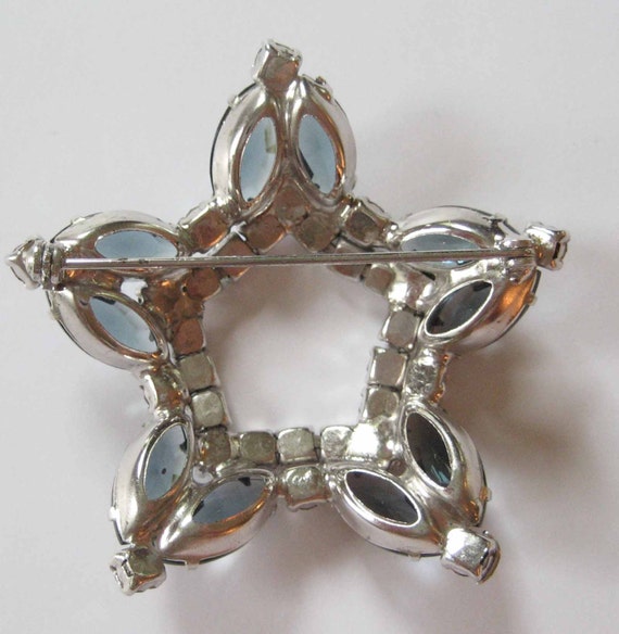 Stunning Rhinestones Brooch Five Pointed Star, Pr… - image 5