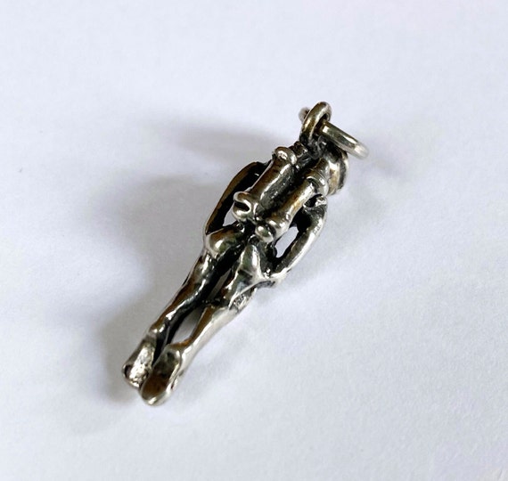 Sterling Silver Diver Charm - image 5