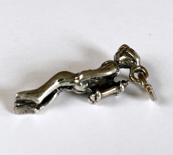 Sterling Silver Diver Charm - image 8