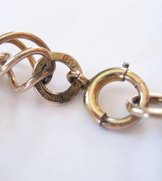 Gold Filled Cage Link Bracelet, Binder Brothers Gem