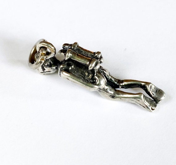 Sterling Silver Diver Charm - image 4