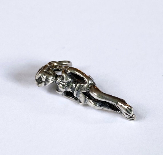 Sterling Silver Diver Charm - image 3