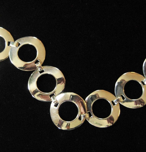 Sterling Silver Circles Bracelet