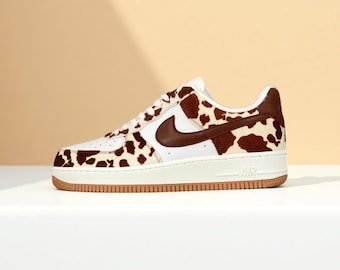 Leopard Custom AF1 – Hand Painted Sneaker - Gift for Her - Skate Sneakers
