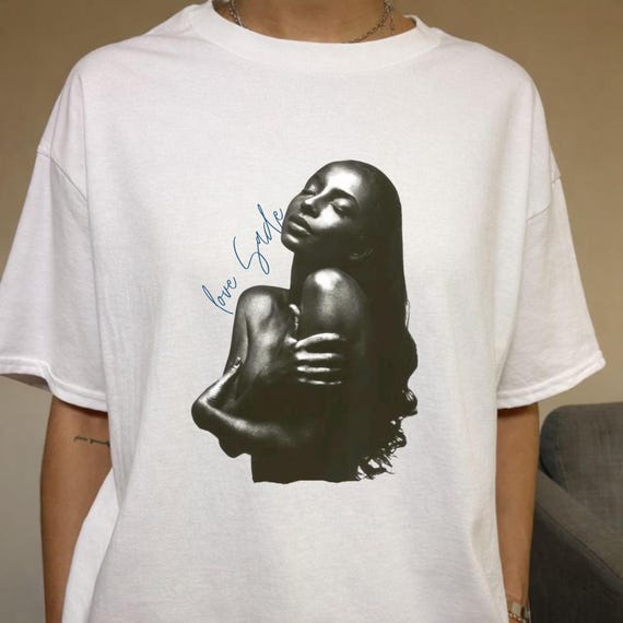 Sade Love Deluxe T-shirt: 90s Album Cover Graphic Tee - Etsy