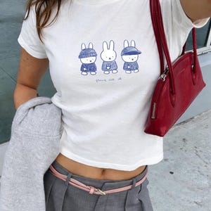 Wave to Earth x Miffy T-Shirt: Unisex Cotton Tee