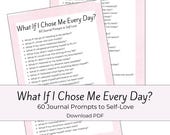 Self-Love Journal Prompts: Guided Mindfulness Practice (Printable PDF