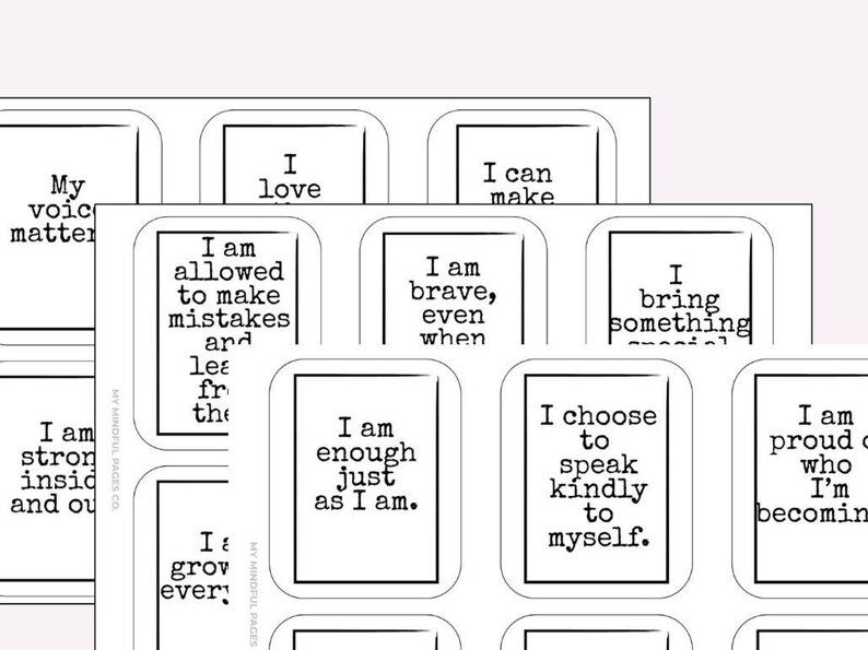 Teen Self-care Journal: Daily Affirmations & Reflection Prompts (PDF ...