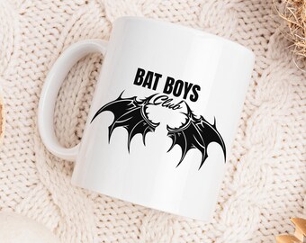 Taza de Velaris del Club BAT BOYS Tazas de libros de ACOTAR Camiseta Night Court Taza de Velaris Taza de Acotar Taza de City of Starlight Rhysand Azriel Amante de los libros de Cassian