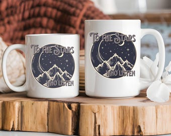 VELARIS MUG ACOTAR To The Stars Who Listen Book mugs Night Court Tee Velaris mug Acotar mug City of Starlight mug  Rhysand Azriel Cassian