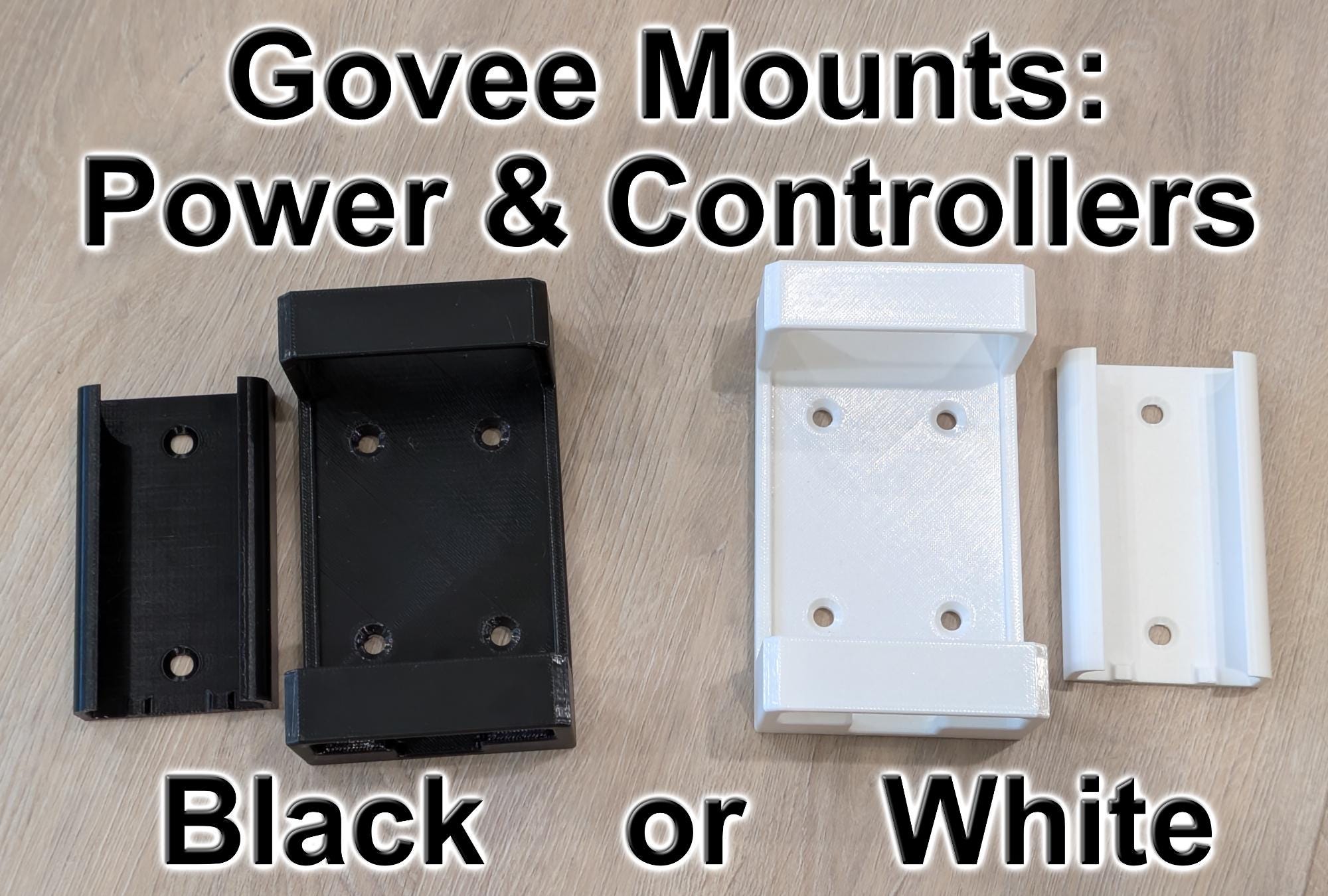 Supporto Per Alimentatore E Controller Govee – Compatibile Con Modelli RGBIC (H705) E Pro (H706)