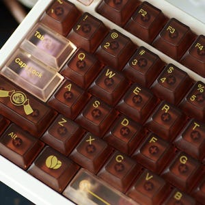 Coffee House Keycap Set: Cherry Profile - 153 Keys