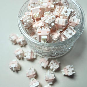 Womier Full POM Rose Whisper Mechanical Keyboard Switches