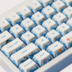 Sea Party Keycap Set: Cherry Profile - 143 Keys
