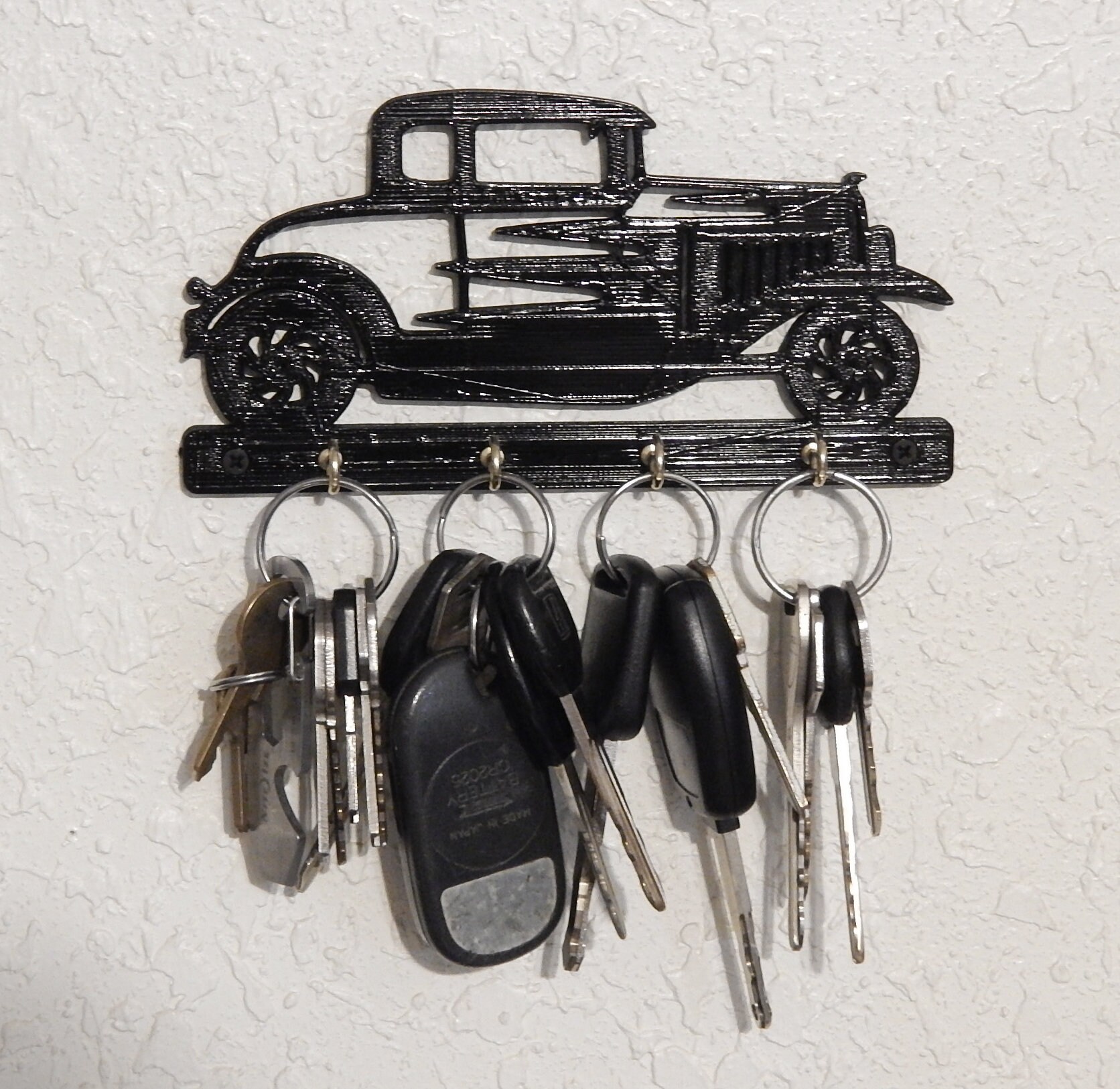 Classic Hot Rod Roadster 1932 Ford Coupe Car Wall Key Rack Holder ...