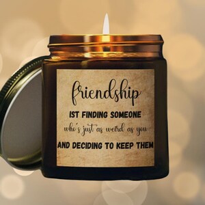 scented candles, friendship, gift for friends, gift for her, gift for him