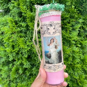 For Self-love: Aphrodite deity candle
