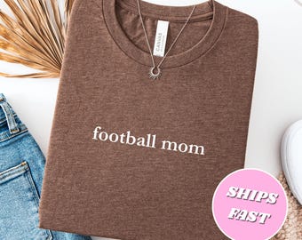 Football Mom Game Day Shirt, Sports Mama Life Tee Gift for Mom