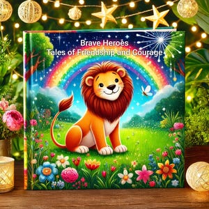 Children&#39;s Book, Bedtime Story, Storybook, Gift for a Child, Bedtime Stories with Brave Heroes, Birthday Gift, Fairy Tales about Friendship