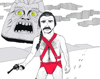 Zardoz Sean Connery 8x10" print